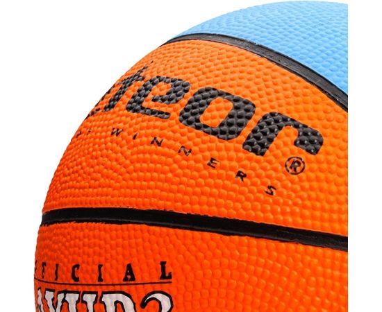 Basketbola bumba Meteor Layup 3 blue / orange