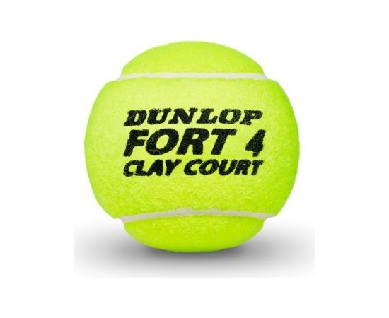 Теннисный мяч Dunlop FORT CLAY COURT SuperPremium 4-tin ITF