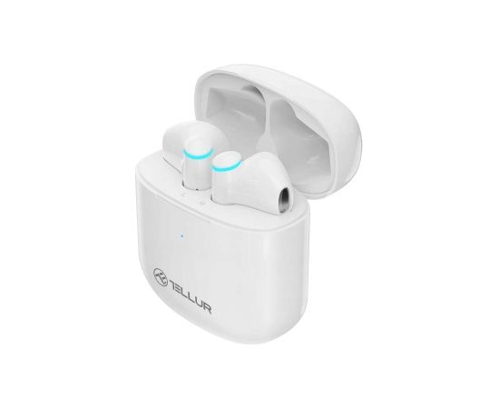 Tellur Aura True Wireless Earphones APP white