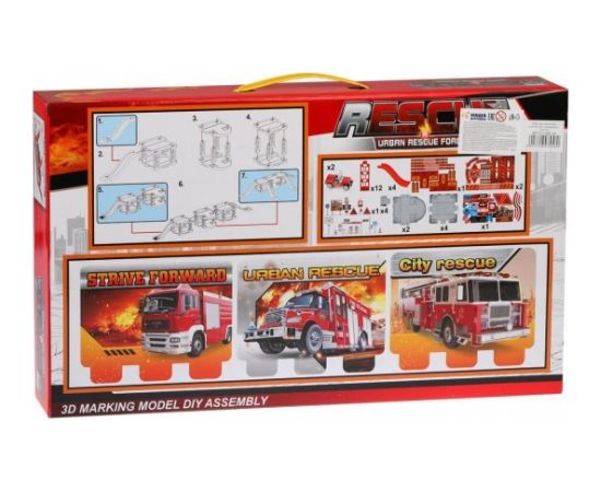 Adar Autostāvvieta Fire ugunsdzēsēju tematikā 44 detaļas H170209