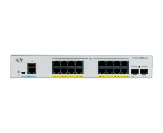 Cisco Catalyst C1000-16T-2G-L network switch Managed L2 Gigabit Ethernet (10/100/1000) Grey