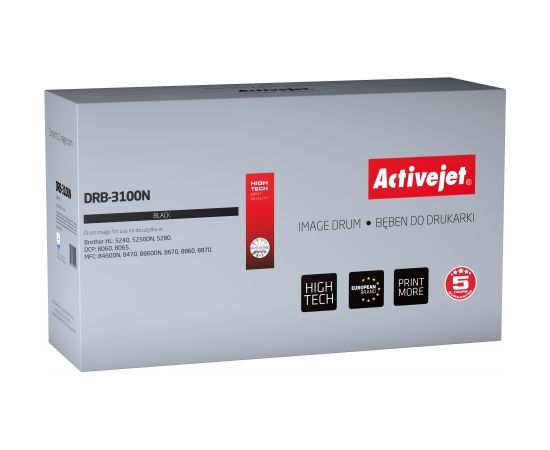 Activejet DRB-3100N drum for Brother printer; Brother DR-3100 replacement; Supreme; 25000 pages; black