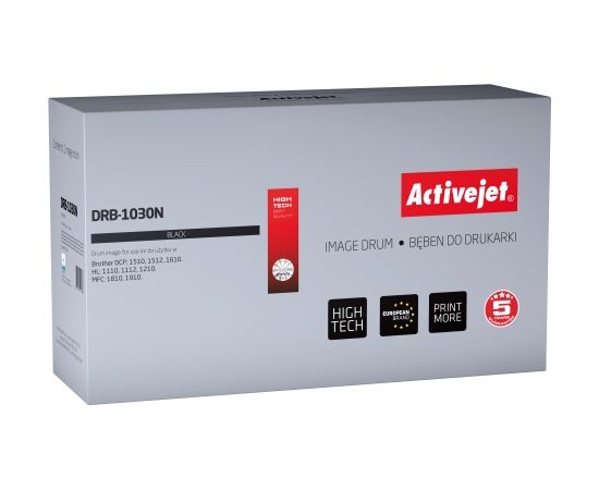 Activejet DRB-1030N drum for Brother printer; Brother DR-1030 replacement; Supreme; 10000 pages; black