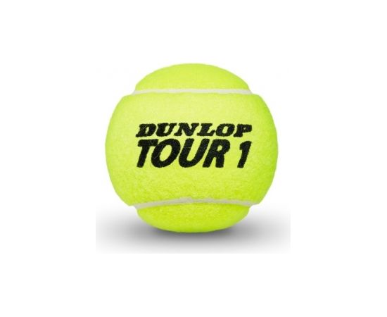 Tennis balls Dunlop TOUR PERFORMANCE UpperMid 4-tube
