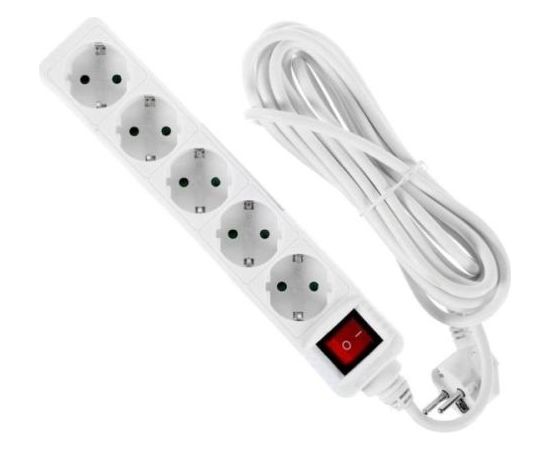 BELLIGHT BL-G05S Удлинитель с выключателем 5Z 1,5M Strāvas pagarinātāji