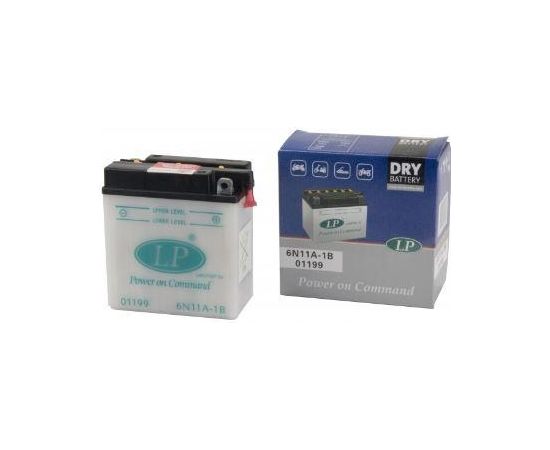 Landport LP Motorcycle MA 6N11A-1B 6V 11Ah 88A 122x62x132 With Acid Pack MA 6N11A-1B