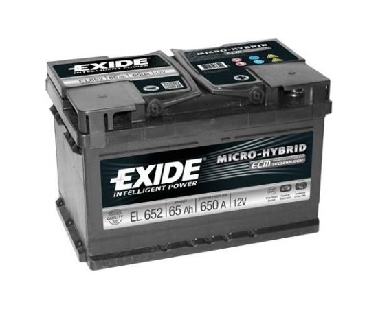 Exide EFB EL652 12V 65Ah 650A 278x175x175 EL652