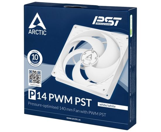 ARCTIC P14 PWM PST Pressure-optimised 140 mm Fan with PWM PST