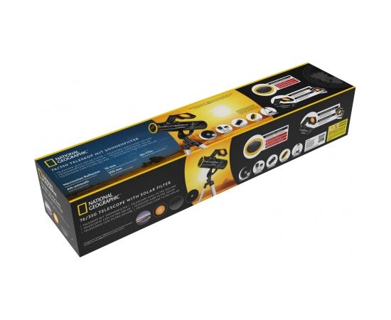 Teleskops NATIONAL GEOGRAPHIC ar saules filtru 175x Teleskopi
