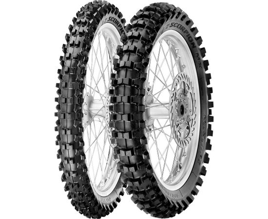 80/100-21 Pirelli SCORPION MX MID SOFT 32 51M TT CROSS MID SOFT Front MST