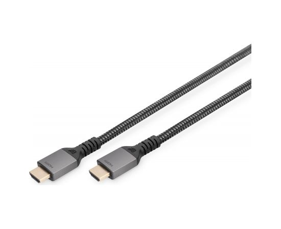 Digitus 	8K PREMIUM HDMI 2.1 Connection Cable 	DB-330200-030-S Black, HDMI to HDMI, 3 m