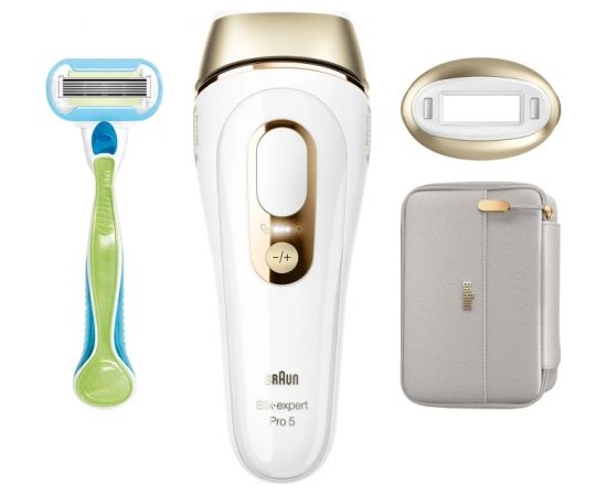 Braun PL5054 Silk-expert Pro 5 IPL White/Gold, Corded Epilator