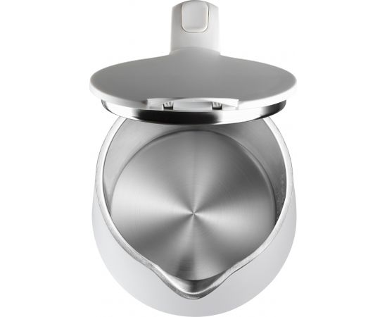 Adler Tējkanna AD 1345w	 Electric, 2200 W, 1.7 L, Stainless steel, 360° rotational base, White