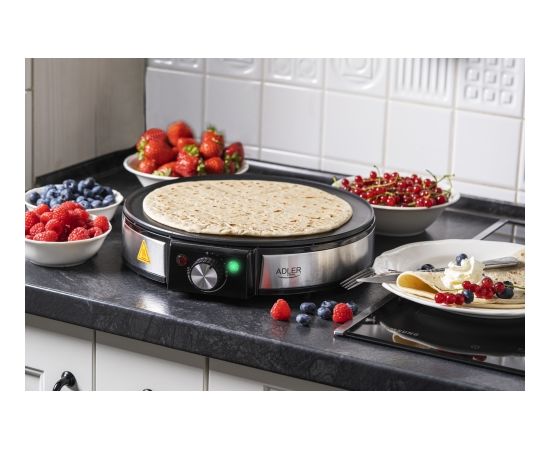 Adler Crepe Maker AD 3058 1600W Stainless Steel/Black