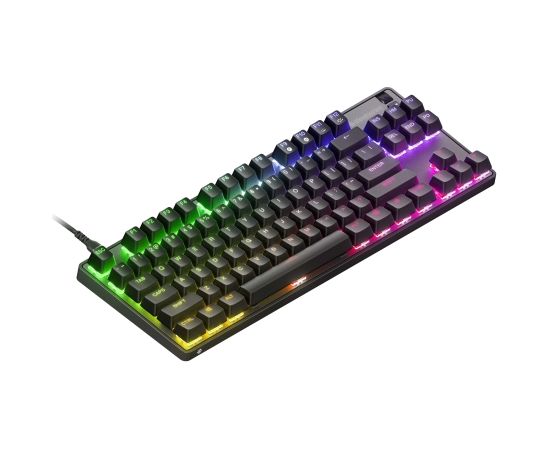 SteelSeries Gaming Keyboard Apex 9 TKL, RGB LED light, US, Black, Wired