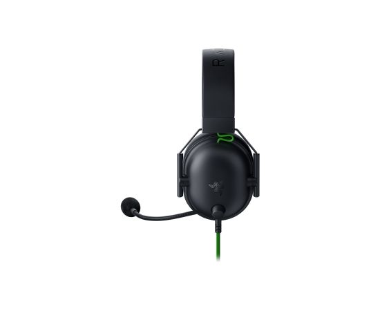 Razer Esports Headset BlackShark V2 X Wired, Over-ear, Microphone, Black, 3.5 mm, Noice canceling, Black