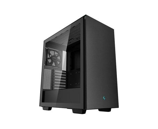 Deepcool MID TOWER CASE CH510 Side window, Black, Mid-Tower, Power supply included No