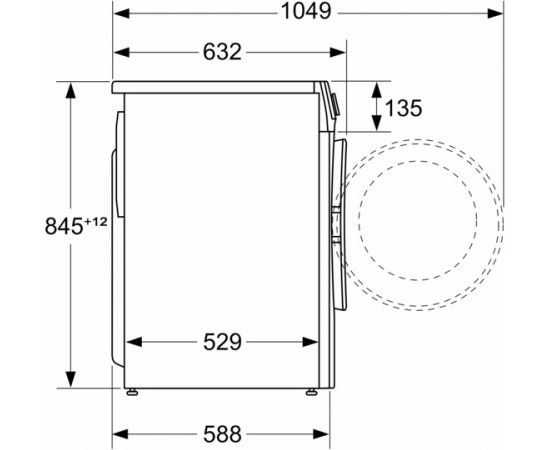 Bosch WGG1420LSN Veļas mazg. mašīna 9kg 1200rpm