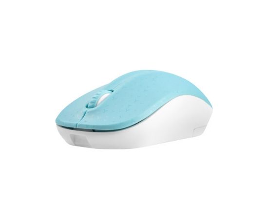 Natec Mouse, Toucan, Wireless, 1600 DPI, Optical, Blue/White