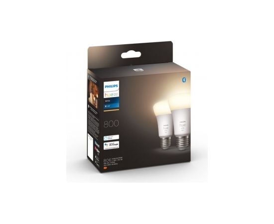 Philips Hue W 9W A60 E27 2pcs pack