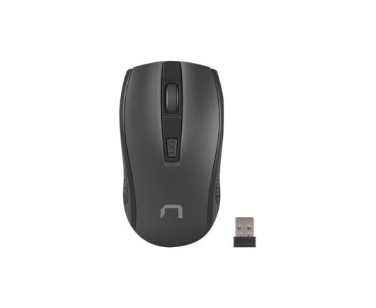 Natec Mouse, Jay 2, Wireless, 1600 DPI, Optical, Black