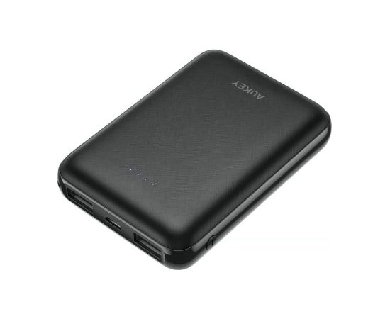 AUKEY PB-N66 Mini Powerbank External battery 10000 mAh 2x USB-A 1x micro USB Black