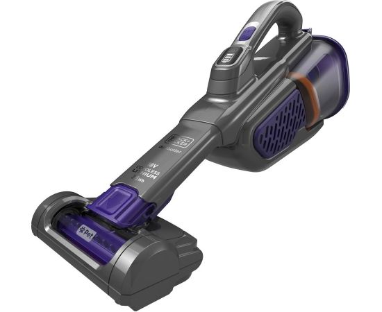 Black & Decker BHHV520BFP handheld vacuum Black, Violet Bagless