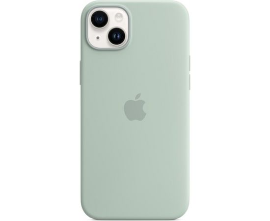 Apple iPhone 14 Plus Silicone Case with MagSafe Succulent