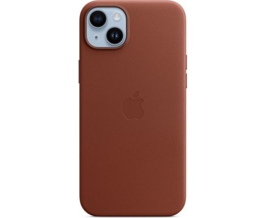 Apple iPhone 14 Plus Leather Case with MagSafe Umber