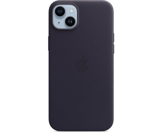 Apple iPhone 14 Plus Leather Case with MagSafe Midnight