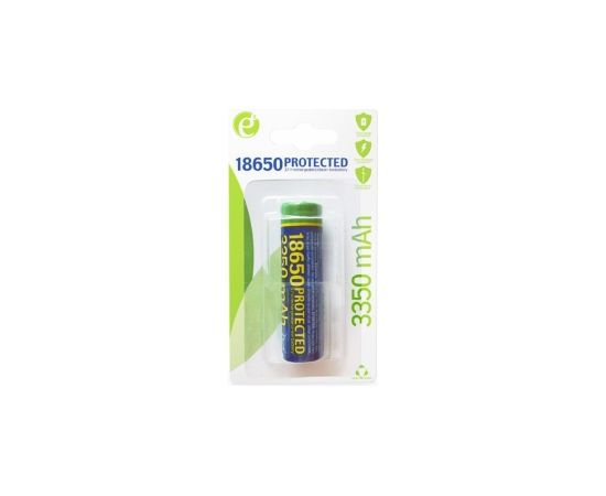 Akumulators Energenie Lithium-ion 18650 Protected 3350mAh