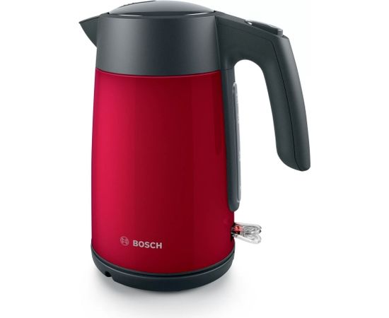 Electric kettle Bosch TWK 7L464, 2400 W, 1.7 l Red