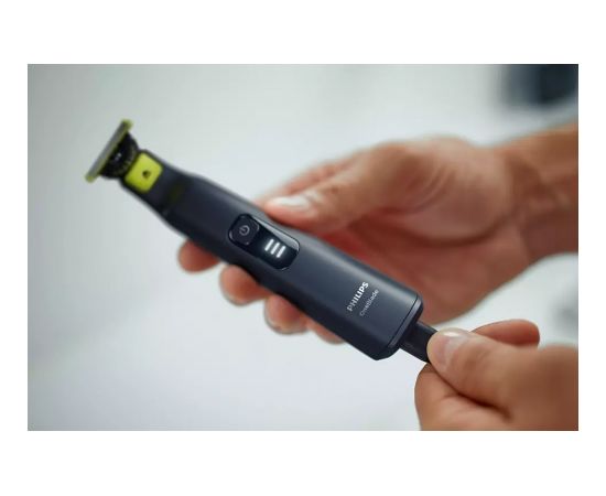 PHILIPS QP6541/15 OneBlade Pro skuveklis, melns Skuvekļi vīriešiem