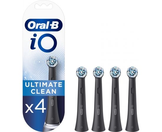 Oral-B Replaceable Toothbrush Heads iO Ultimate 4, Black