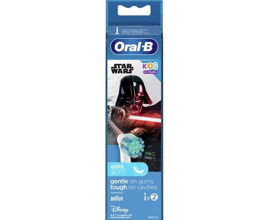 Oral-B Brush Set Extra Soft, StarWars EB10 2K	 Heads, For kids, Number of brush heads included 2