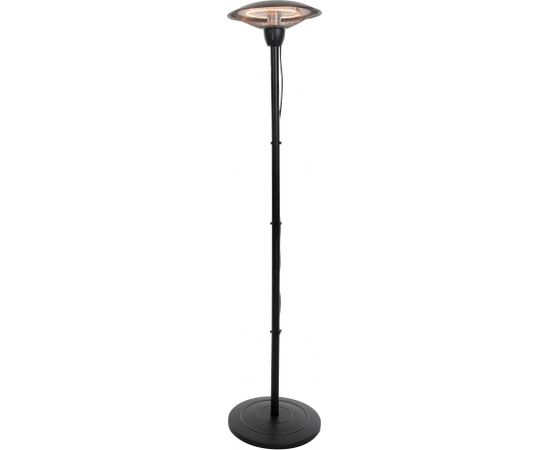 SUNRED Heater BAR-1500S, Barcelona Bright Standing  Infrared, 1500 W, Black