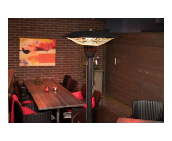 SUNRED Heater BAR-1500S, Barcelona Bright Standing  Infrared, 1500 W, Black