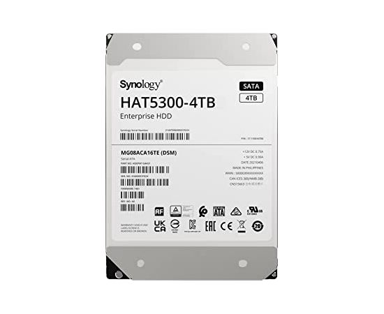 Synology Hard Drive 	HAT5300-4T 7200 RPM, 4000 GB