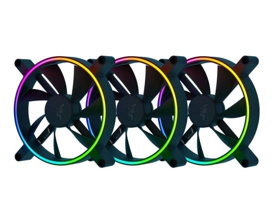 Razer Kunai Chroma RGB 140mm LED PWM Performance Fan - 3 Pack