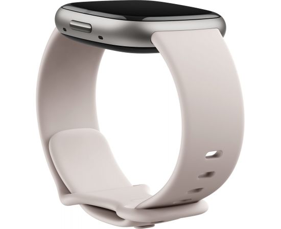 Fitbit Sense 2, lunar white/platinum