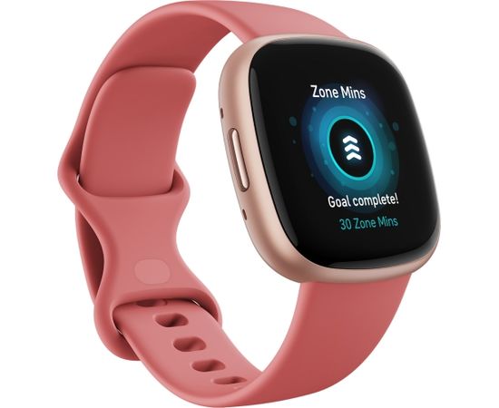 Fitbit Versa 4, pink sand/copper rose