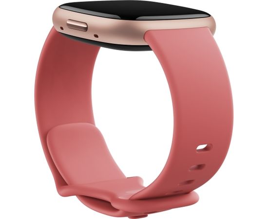 Fitbit Versa 4, pink sand/copper rose