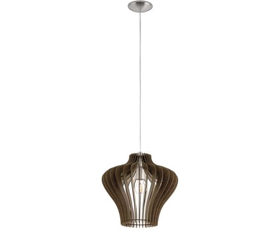 Gr.l.-COSSANO2 60W E27 mat.niķeļa/t.brūna Modernās lampas