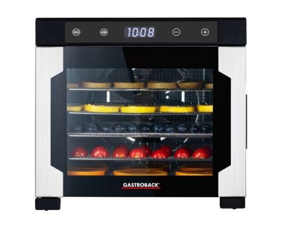 Gastroback 46602 Design Dehydrator Pro Dārzeņu Tvaicētāji un Žāvētāji
