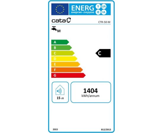 Cata CTR-50-M elektriskais ūdens sildītājs 50L