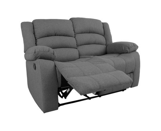 Dīvāns MALINA 2-vietīgs 153x90xH101cm, ar manuālu mehānismu, bēšs