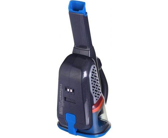 Black & Decker BHHV520BF handheld vacuum Black, Blue, Silver Bagless