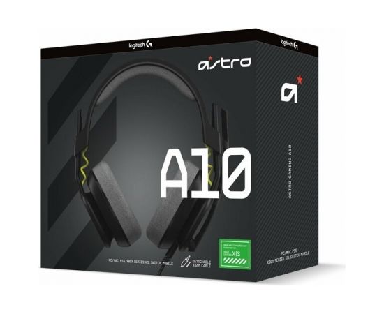 Logitech ASTRO Gaming A10 Gen 2 Spēļu austiņas PS5 / 3.5mm