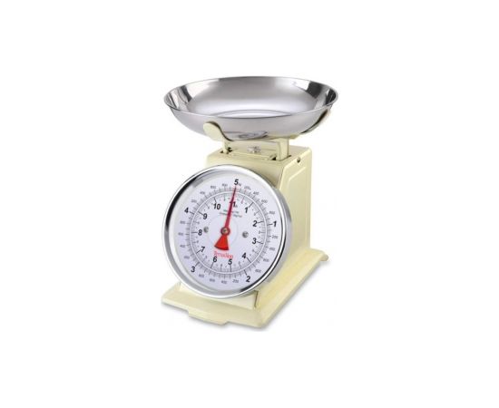 Mechanical kitchen scale TRADITION 500 DUAL CREAM KG Terraillon 14475