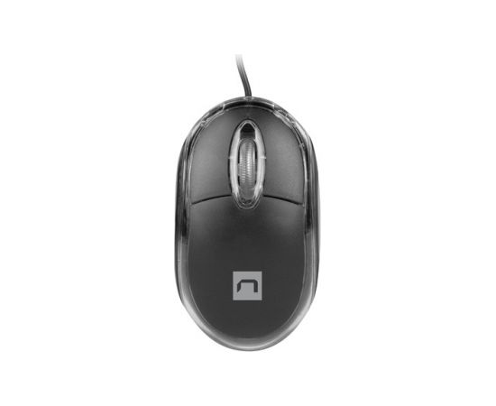 Natec Mouse, Vireo 2, Wired, 1000 DPI, Optical, Black